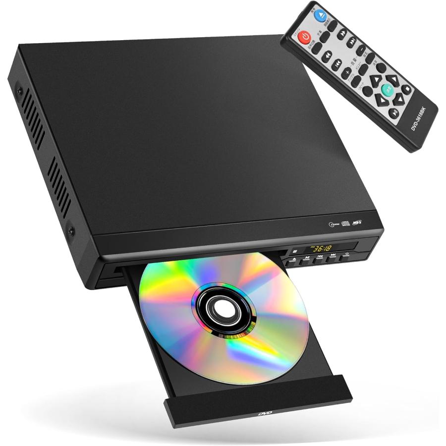 DVDプレーヤー テレビ用 1080P HDMI/AV出力 リージョンフリー CPRM高