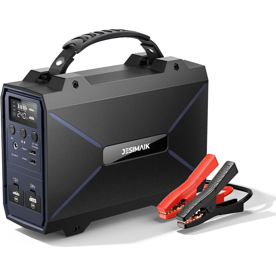ジャンプスターター V9M 12V/24V車全般対応 42000mAh ジャンプスターター V9M 12V/24V車全般対応 42000mAh/155Wh大容量