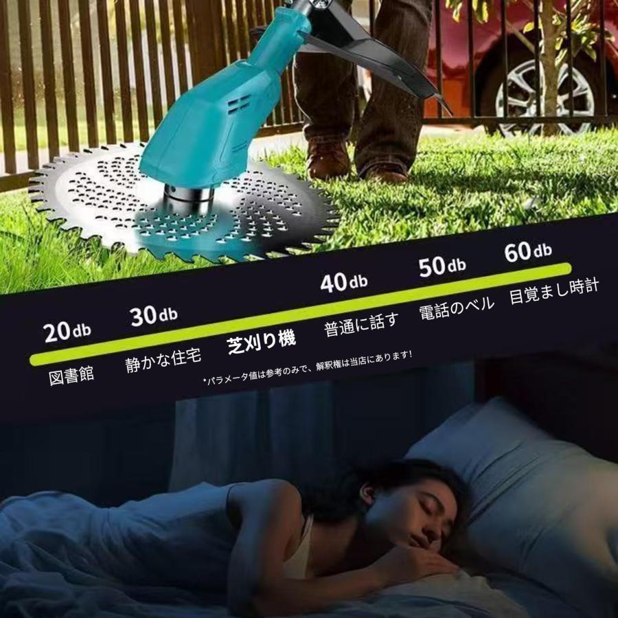 充電式 草刈り機 電動草刈機 18v電池互換 ブラシレスモーター 刈刃径 