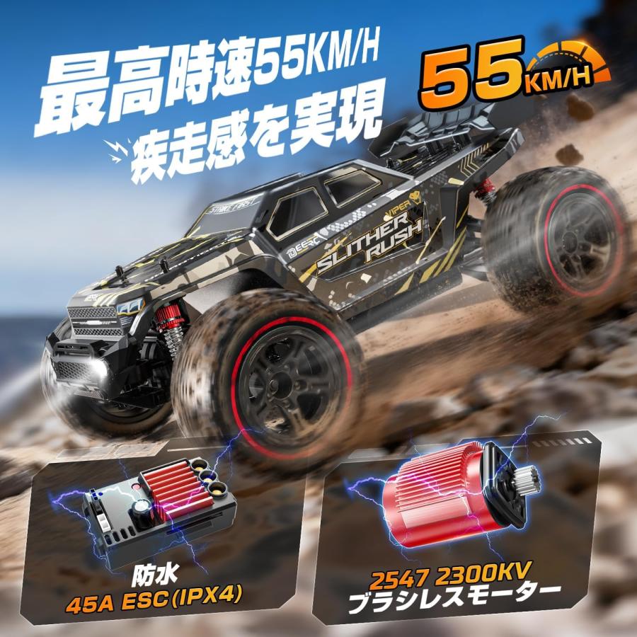 ラジコン オフロード ラジコンカー 大人向け 4WD 四輪駆動 1/10