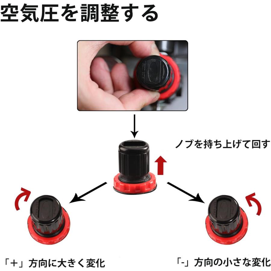 エアブラシキットコンプレッサー付き、0.2，0.3，0.8mmのエアブラシ3本