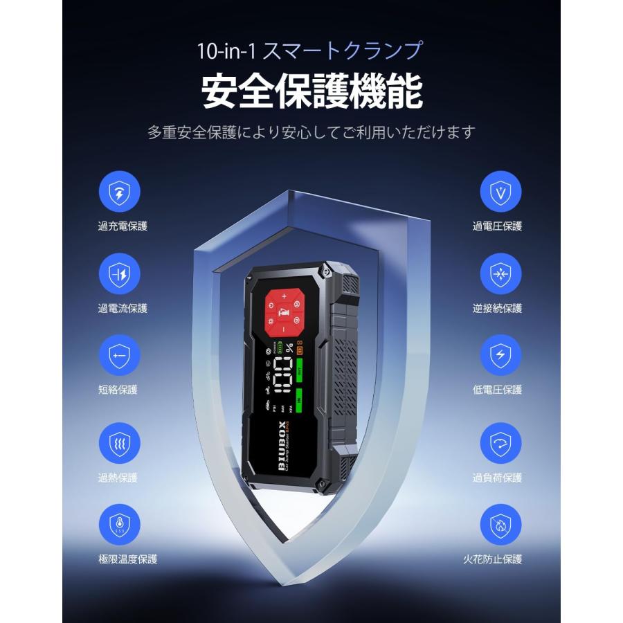 防災関連グッズ BIUBOX ジャンプスターター BP45 コードレスインフレーター