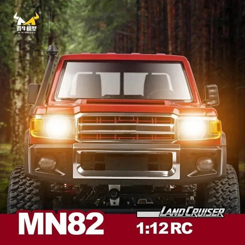 1:12 トヨタランドクルーザー79 ラジコンクローラー ラジコンカー 技適認証済み MN-82 4WD四輪駆動 オフロードカー ライセンス モデル 誕生日プレゼントの画像