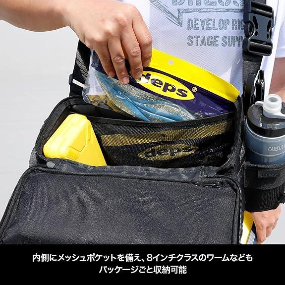 ビッグギア バッグ 釣り ビッグベイト 大容量 収納 多機能 大型 ロッドホルダー タックルバッグ フィッシングバッグ カバン リュック バッカン_3