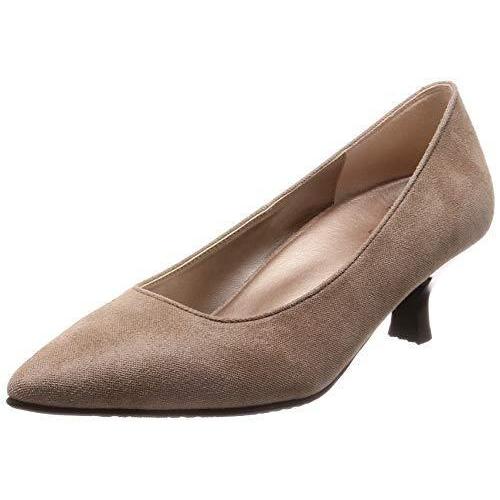 セールス サクセスウォーク ワコール パンプス ポインテッドトゥ ヒール5cm Ee 3e 山羊革 ドット柄 Win003 ベージュ 24 Cm 2e 通販 取扱店 Gaains Com