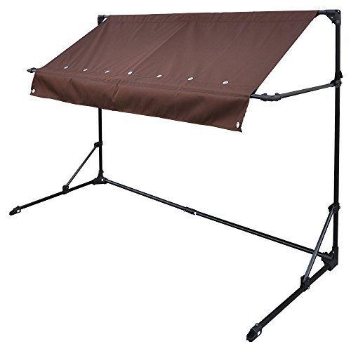 Bonarca 折りたたみ式 サイクルガレージ 1台用 在庫有 選べる3サイズ ブラウン 替えカバー 斜めのタープで水捌け良