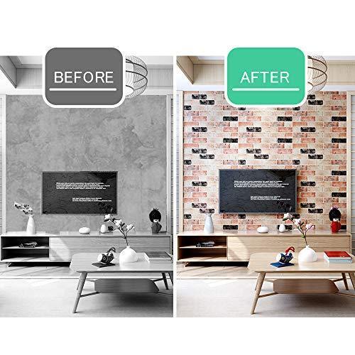 3d壁紙レンガ 立体壁紙 Diy 工具 防音シート クッションレンガ 剥がせる ウォールステッカー 防水 防菌 遮音 保温 70c 防音シート 壁紙 Cnvt B08f5g6pzj Ysik モアア商店
