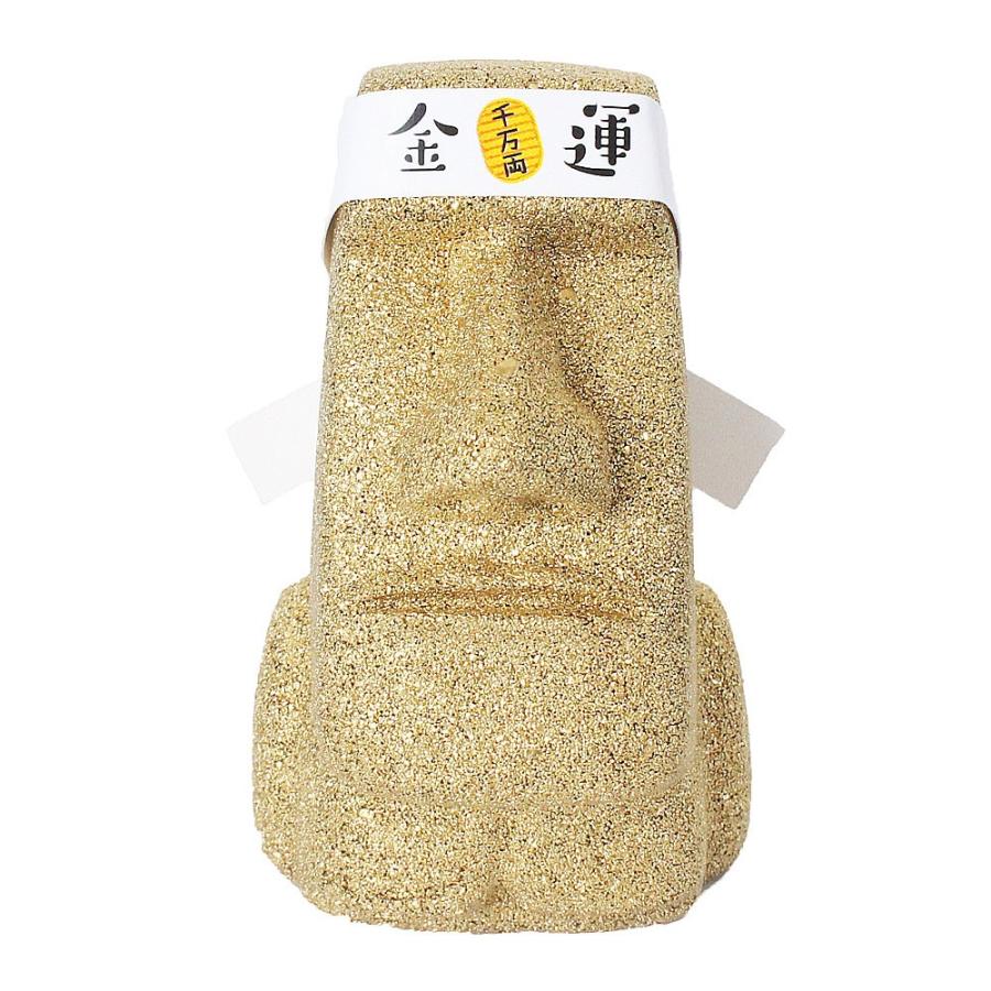 幸せの金モアイ 購入 金のモアイ像 金のモアイ像