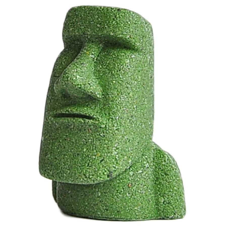 鉄製／男性像。モアイ風。【高さ／約、25cmくらいのものとなります】 開運ミニモアイ像ラスタカラーセッ 招運 縁起物 おもしろ雑貨