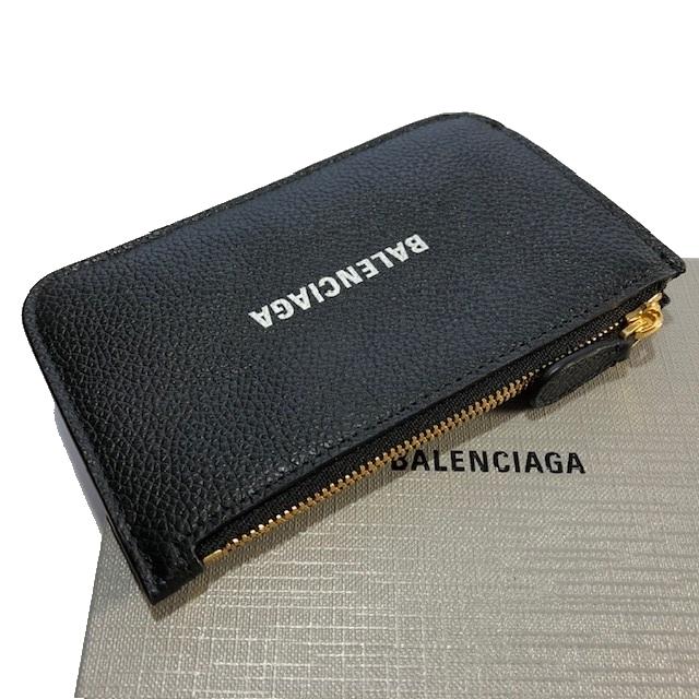 BALENCIAGA  カードケース レザー 財布 6371301IZIM1090 BALENCIAGA カードケース コインケース フラグメントケース