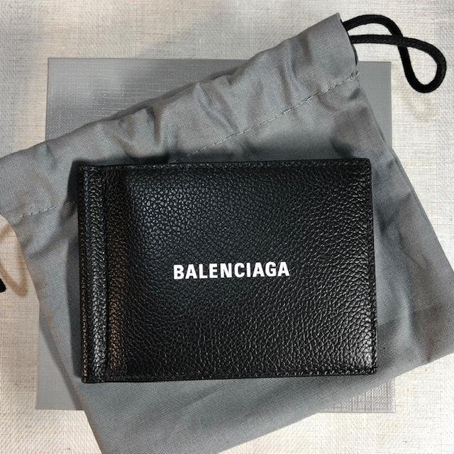 BALENCIAGA バレンシアガ ロゴ マネークリップ 財布 625819 BALENCIAGA バレンシアガ ロゴ マネークリップ 財布 625819