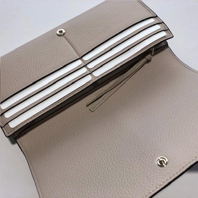 Chloe CHLOE クロエ アルファベット 長財布 ワイルドグレー Chloe CHLOE クロエ アルファベット 長財布 ワイルドグレー