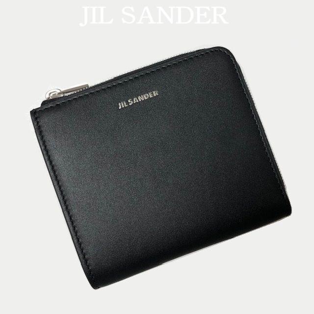 JIL SANDER（ジルサンダー） ロゴ L字ファスナー カードケース コイン