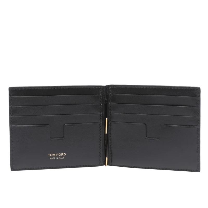 TOM FORD トムフォード クロコ エンボス マネークリップ 2つ折り TOM FORD トムフォード クロコ エンボス マネークリップ 2つ折り