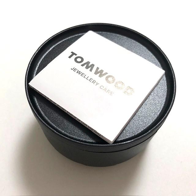 TOM WOOD トムウッド Kay Ring Polished Onyx オニキスの画像
