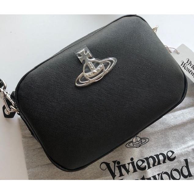 VIVIENNE WESTWOOD ヴィヴィアンウエストウッド ANNA  カメラ バッグ サフィアーノ 48020003US000Bの画像