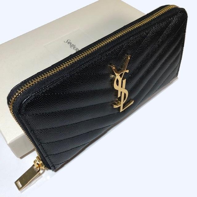 SAINT LAURENT YSL モノグラム サンローラン フルジップ