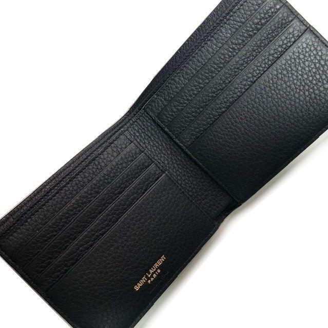 SAINT LAURENT サンローラン  二つ折り 財布　847954 AAET9 1000の画像