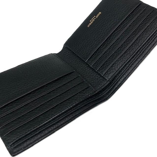 SAINT LAURENT サンローラン  二つ折り 財布　847954 AAET9 1000の画像