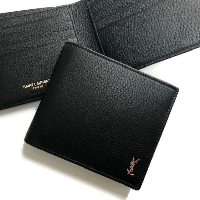 SAINT LAURENT サンローラン  二つ折り 財布　847954 AAET9 1000の画像