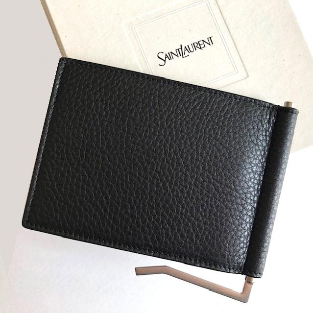 SAINT LAURENT サンローラン YSL モノグラム マネークリップ 財布