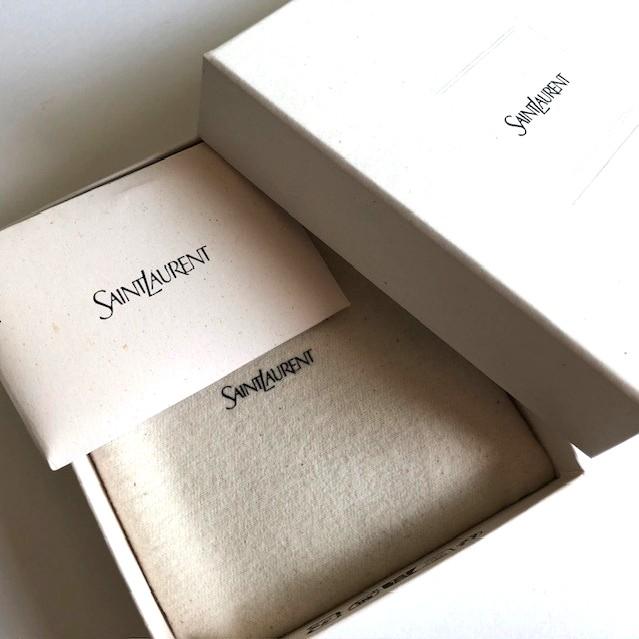 SAINT LAURENT サンローラン YSL モノグラム マネークリップ 財布