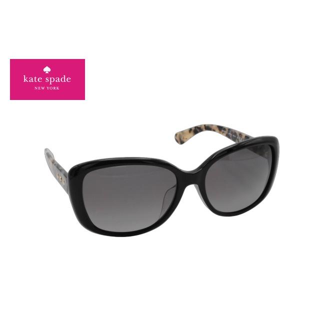 ケイトスペード サングラス アジアンフィット ブラック ピンク