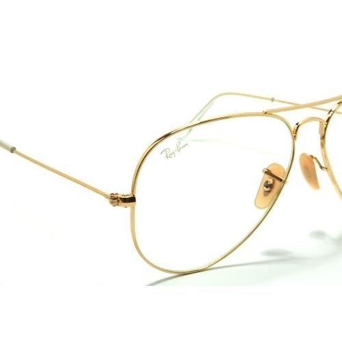 ☆木村拓哉 キムタク CM着用モデル！☆RayBan AVIATOR CLEAR EVOLVE