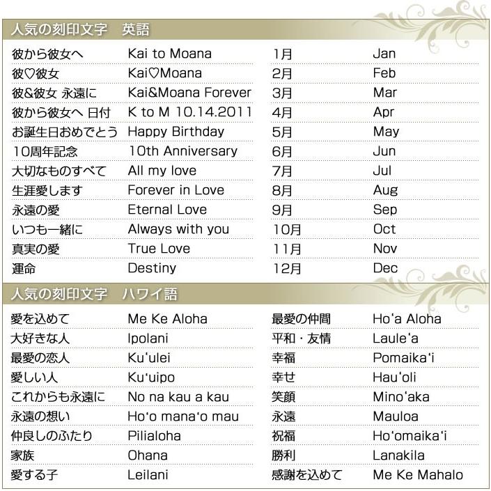 ハワイアンジュエリー リング 刻印無料 K14 ホワイトゴールドリング 2mm ピンキーリング｜moanahawaii｜11