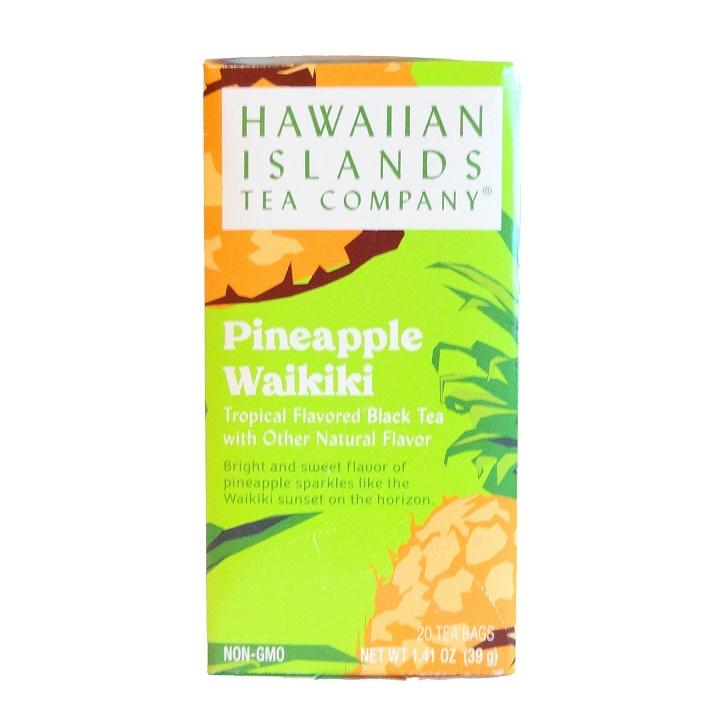 ハワイアンアイランドティー/パイナップルワイキキトロピカルブラック