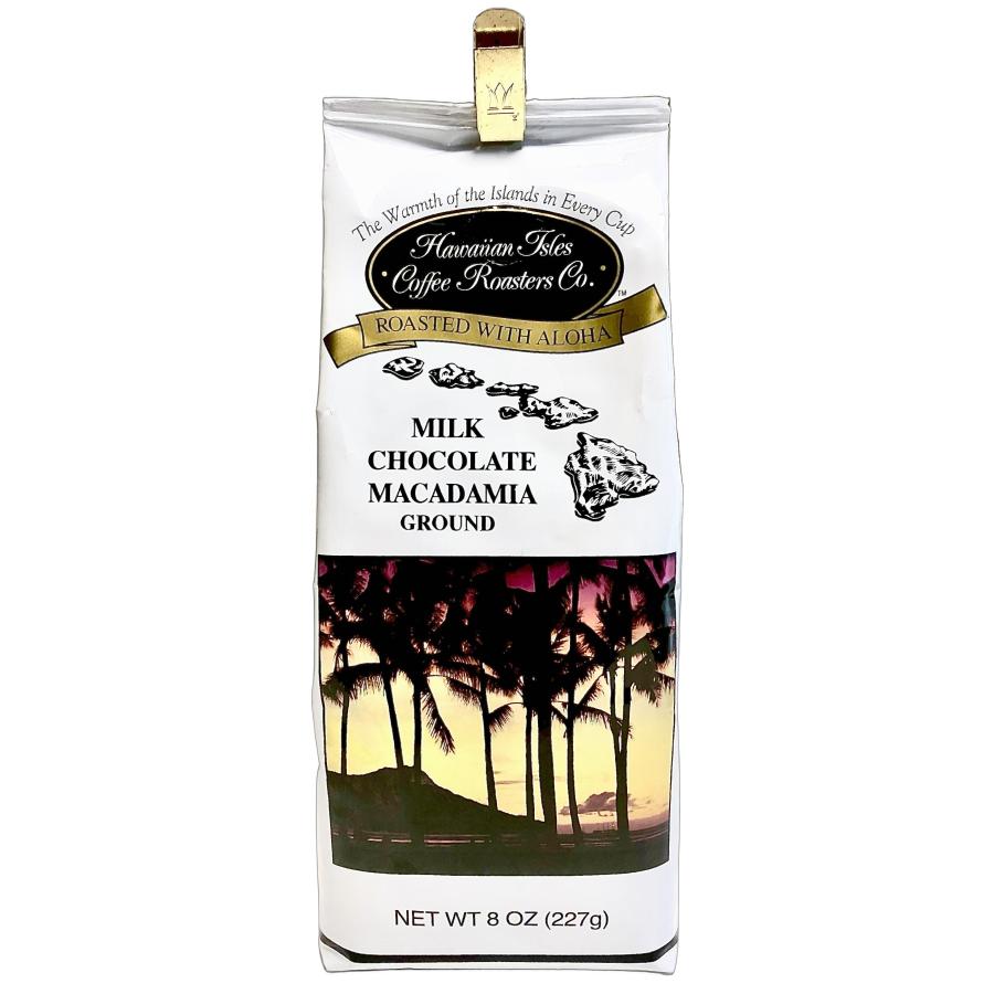 ハワイアンアイルズコーヒー/ミルクチョコマカダミア/粉タイプ(227g