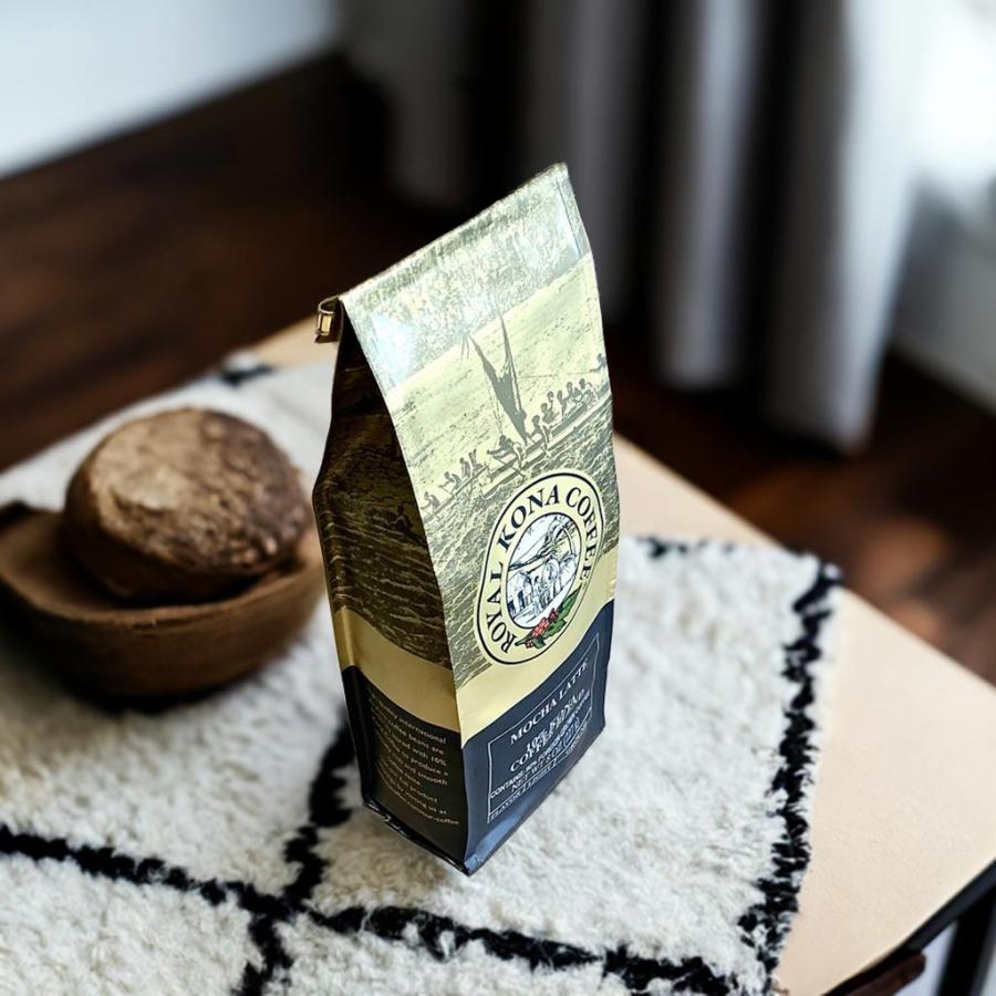 ROYAL KONA COFFEE ロイヤルコナコーヒー/モカラテ/10%KONA・粉