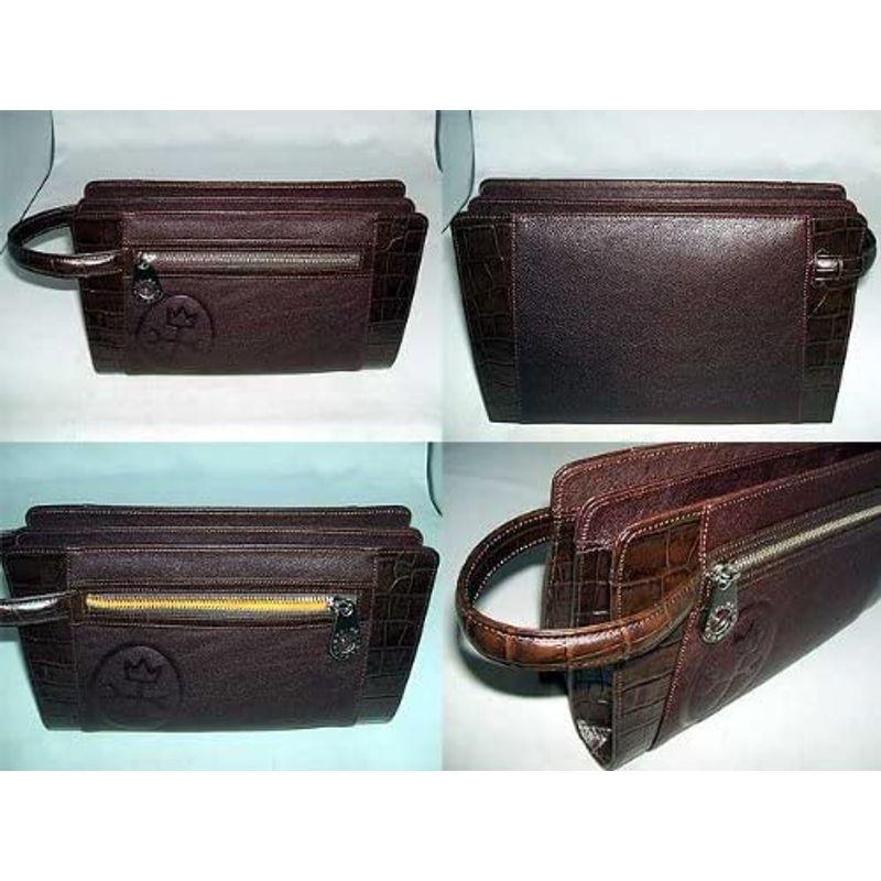 限定品 カステルバジャック castelbajac コングル セカンドバッグ チョコ ポーチ Wファスナー 054204 【2386261028】(13225円)