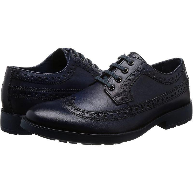 クリスチアーノ・ロザーニ レースアップシューズ 3003 メンズ ネイビー 25.5 cm 3E cm 3E ロザーニ レースアップシューズ メンズ ネイビー
