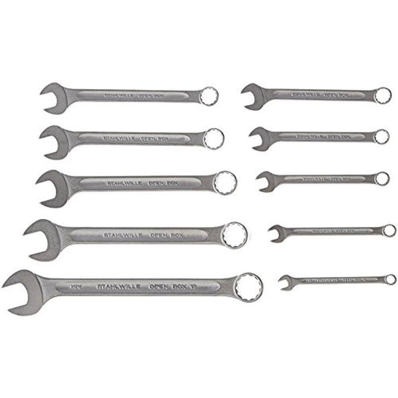 スタビレー 片目片口スパナセット(インチ) 13A/10KT