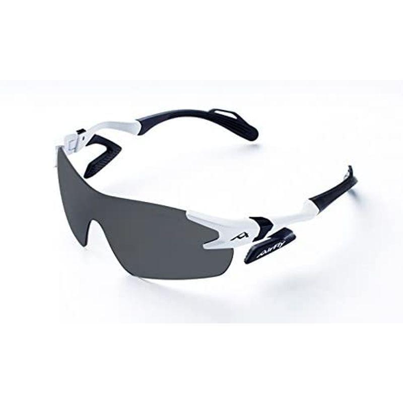 新入荷！ AirFly（エアフライ）サングラス 鯖江産モデル 偏光レンズセット (ホワイトマット) AF-301 C-2 【T2162866843】(11987円)