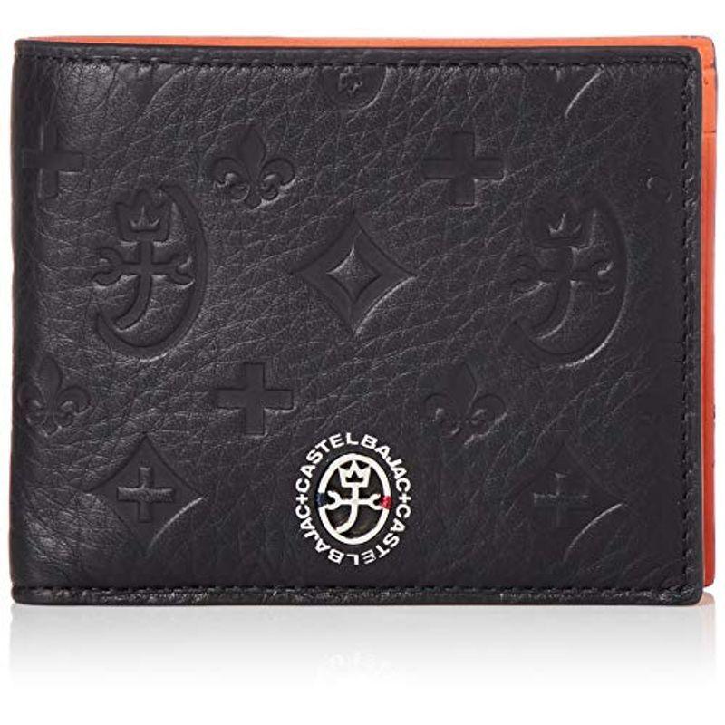 カステルバジャック マルセル小物 二つ折り財布 61614 クロ