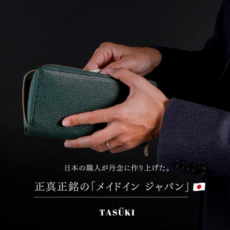 TASUKI 財布 メンズ 長財布 日本製 姫路レザー 一流の財布職人が作る 本革 大容量ykkファスナー 紳士 サイフ (ブラック) 財布 メンズ 長財布 日本製 姫路レザー 一流の財布職人が作る 本革 大容量ykkファスナー 紳士 サイフ ブラック