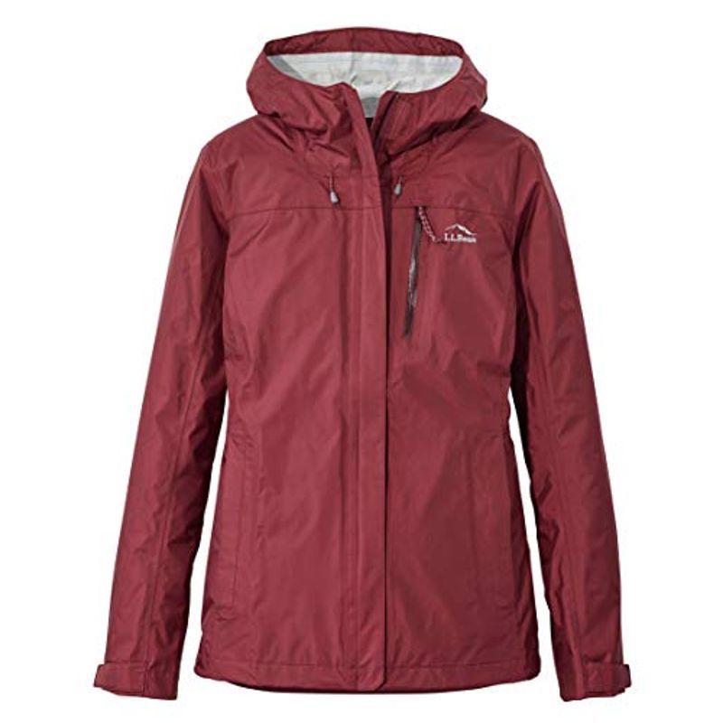 L.L.Bean(エルエルビーン) ウィメンズ トレイル・モデル・レイン・ジャケット ジャパン・フィット Mサイズ Burgundy Red