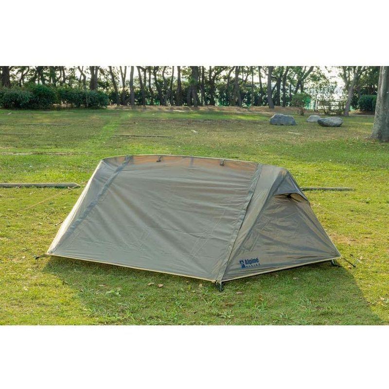 (アルパインデザイン) Alpine DESIGN ポップアップュシェルターテント ? カーキ アルパインデザイン Alpine DESIGN ポップアップュシェルターテント カーキ 　