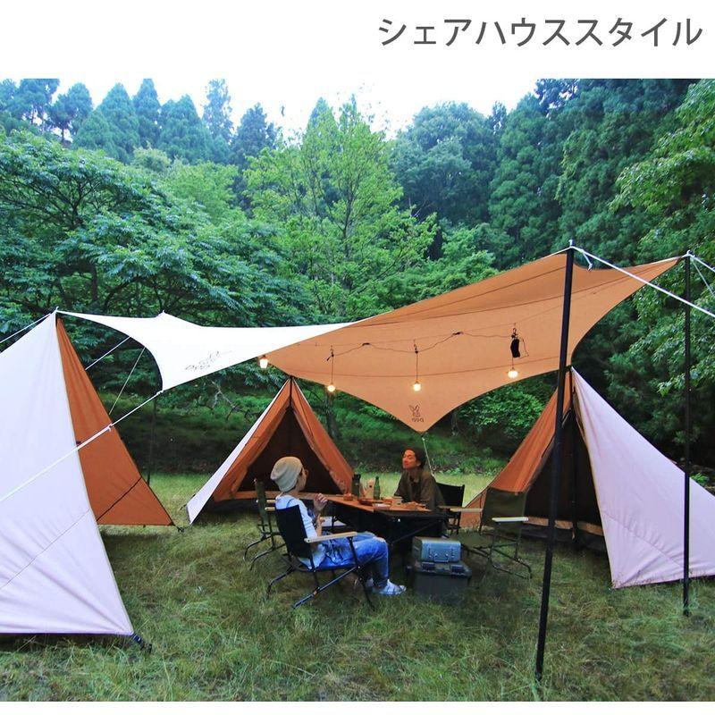 DOD(ディーオーディー) チマキテント タープテントに吊り下げて使用 ポリコットン T/C生地 T2-656-TN 約 ポリコットン ディーオーディー チマキテント タープテントに吊り下げて使用 T/C生地 T2 TN