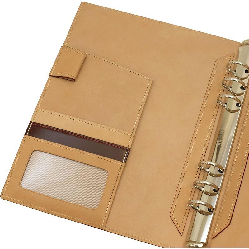 ★11時間以内発送★美品 A5 システム手帳 コードバン リング径25mm ダークブラウン CO-3020-DB 【8620046511】(30837円)