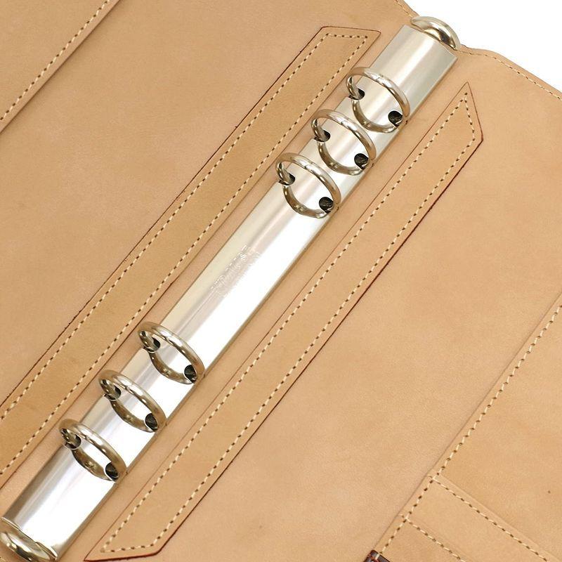 ★11時間以内発送★美品 A5 システム手帳 コードバン リング径25mm ダークブラウン CO-3020-DB 【8620046511】(30837円)