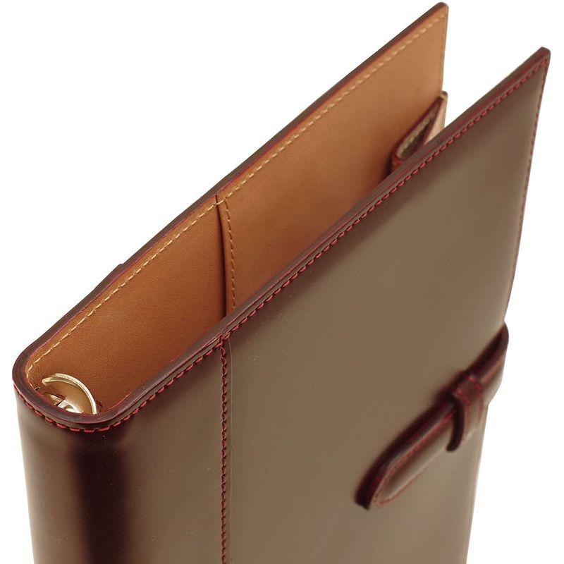 ★11時間以内発送★美品 A5 システム手帳 コードバン リング径25mm ダークブラウン CO-3020-DB 【8620046511】(30837円)