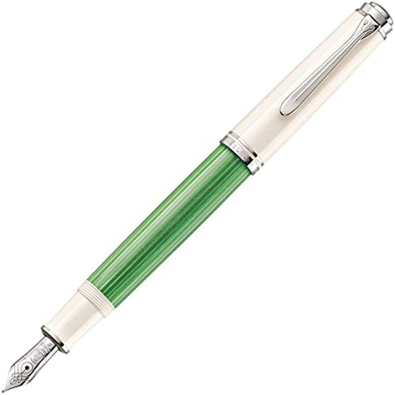 モデル Pelikan ペリカン 万年筆 スーベレーン M605 グリーンホワイト