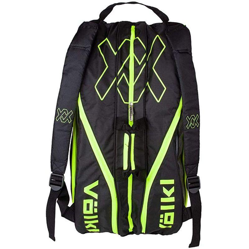 フォルクル(Volkl) 2018 ツアー メガ ラケットバッグ ブラック×ネオンイエロー9本収納 V78101 Volkl ツアー メガ ラケットバッグ ブラック×ネオンイエロー9本収納 V78101