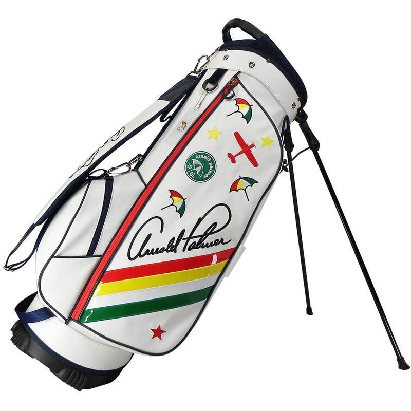 アーノルド・パーマー PU スタンドバック APCB-08J 9型 キャディバック (ホワイト) PU 08J 9型 パーマー スタンドバック APCB キャディバック ホワイト 　