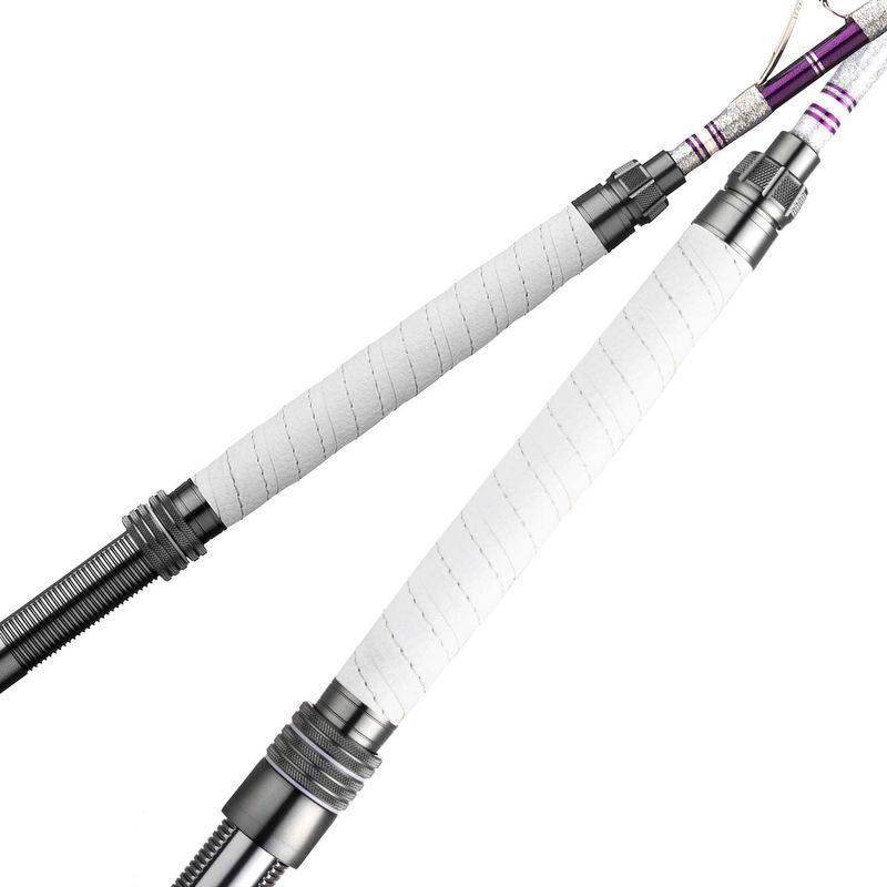 本日価格！！ バトルシップス 総糸巻 230-100号 シャイニーパープル ワラサ シマアジ 大鯛 青物 オオダイ 無垢 ソリッドグラス ロード 船竿 B 【OCQ5655282660】(20231円)