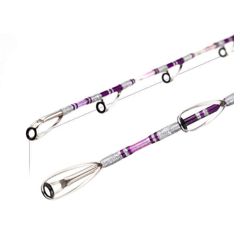 本日価格！！ バトルシップス 総糸巻 230-100号 シャイニーパープル ワラサ シマアジ 大鯛 青物 オオダイ 無垢 ソリッドグラス ロード 船竿 B 【OCQ5655282660】(20231円)