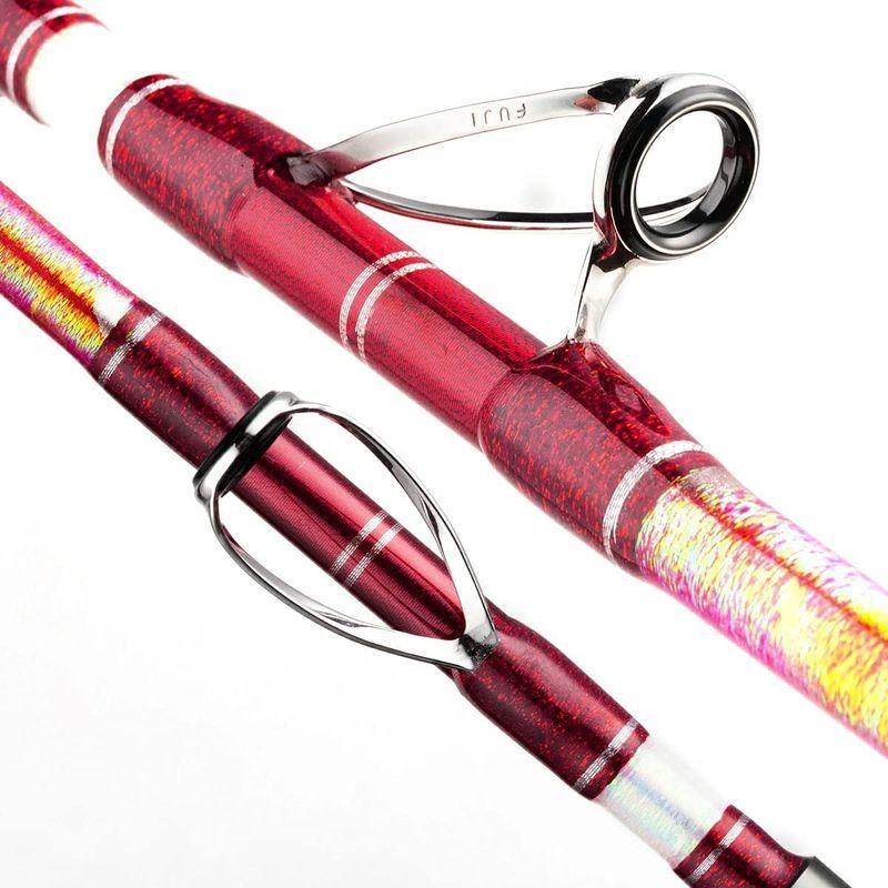 期間セール ！ バトルシップス 総糸巻 230-100号 シャイニーレッド ワラサ シマアジ 大鯛 青物 オオダイ 無垢 ソリッドグラス ロード 船竿 Ba 【NAN7395386187】(26456円)